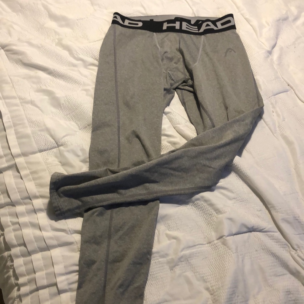 Head long compression pants warm